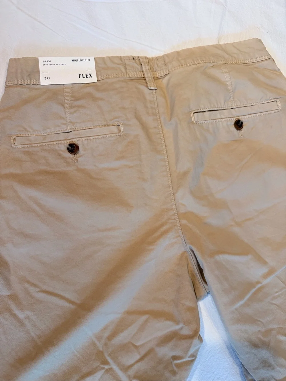 AMERICAN EAGLE Guys’ Khaki Cotton Shorts